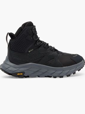 HOKA Anacapa Mid Gore-Tex black 
Waterproof Hiking Shoe Women Sz 9.5 gently used